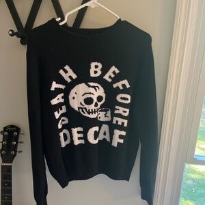 Black sweater